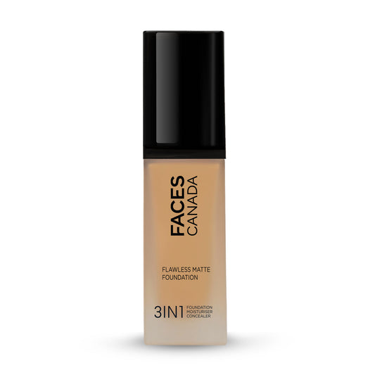 faces canada flawless matte foundation soft sand