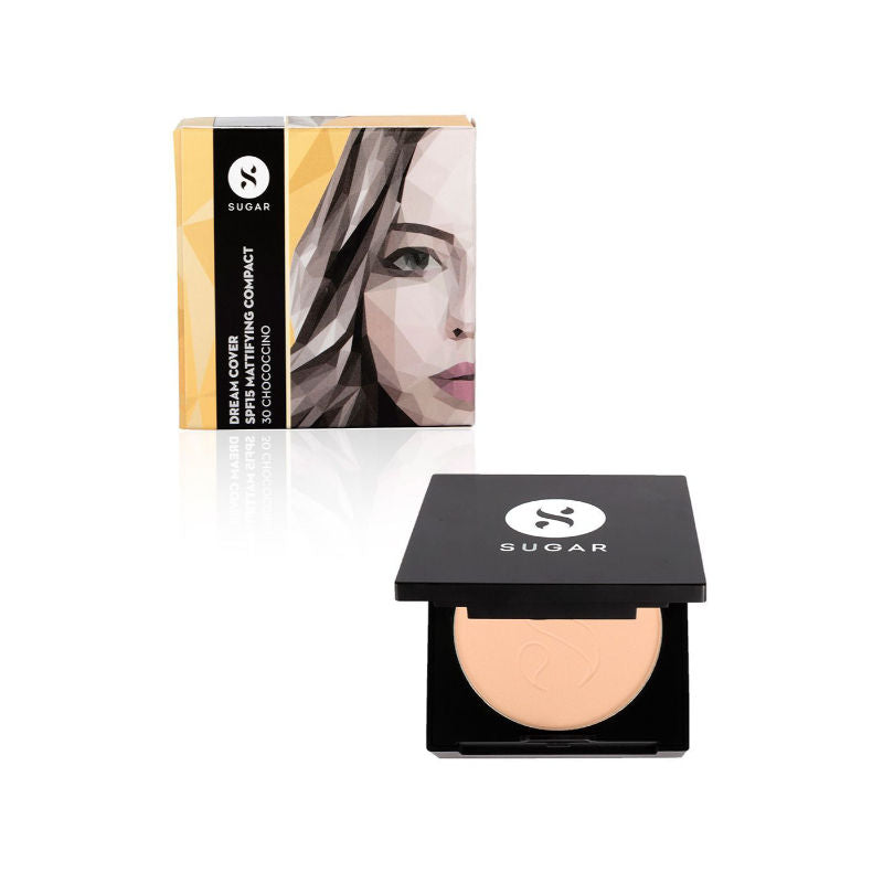 sugar dream cover spf 15 mattifying compact 30 chococcino