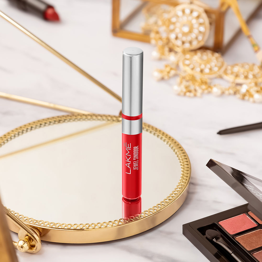 lakme jewel sindoor maroon 5ml