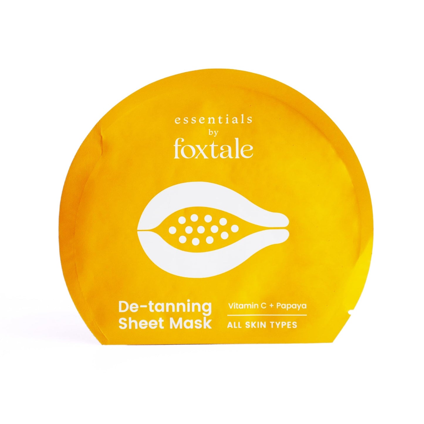 FOXTALE DE-TANNING SHEET MASK