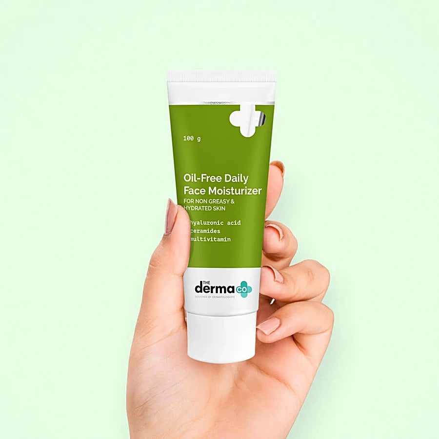 THE DERMA CO OIL FREE DAILY FACE MOISTURIZER 100 gm