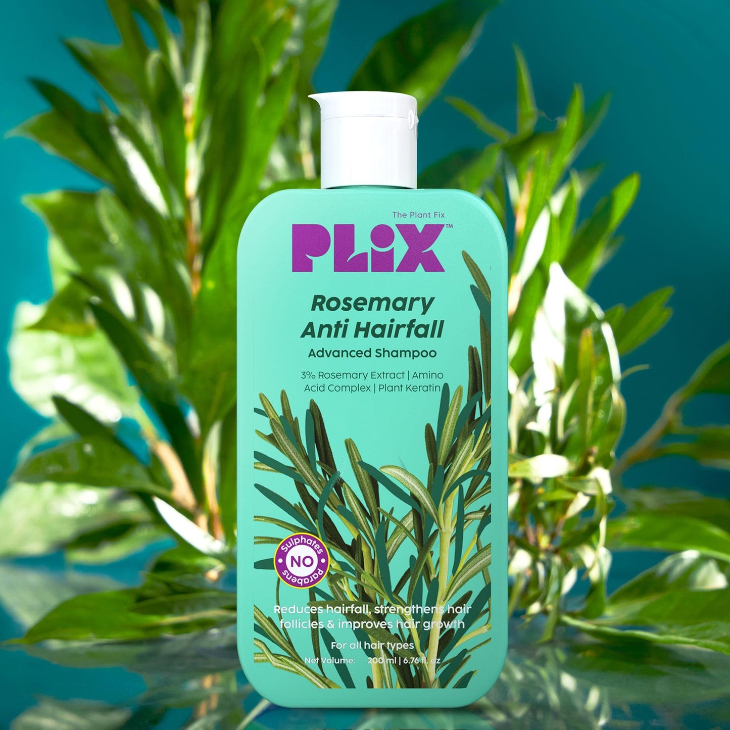 PLIX ROSEMARY ANTI HAIR FALL ADVANCED SHAMPOO 200ML