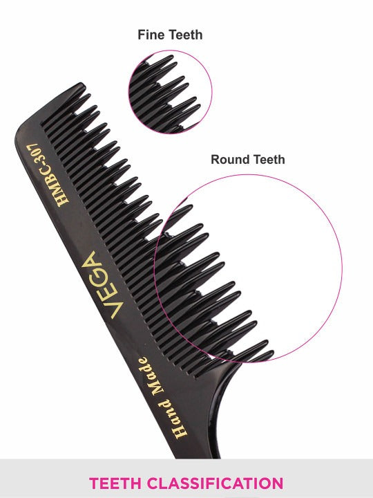 VEGA HAND CRAFTED BLACK COMB HMBC-307
