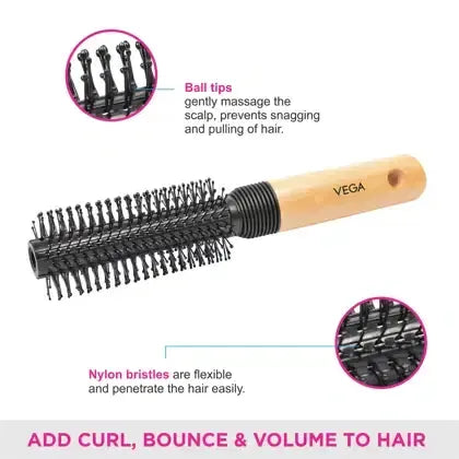 VEGA E8-RB ROUND BRUSH