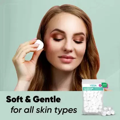 VEGA CARE 50 COTTON BALLS