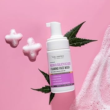 DR.SHETH'S FOAMING FACE WASH NEEM & SALICYLIC ACID- 100 ML