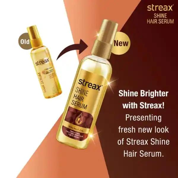 STREAX SHINE HAIR SERUM WITH WALNUT OIL 75ML