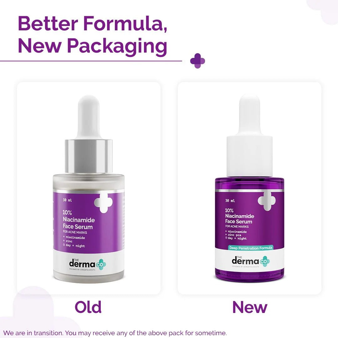 THE DERMA CO 10% NIACINAMIDE FACE SERUM- 30ML