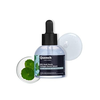 QUENCH 96% SNAIL MUCIN COLLAGEN BOOST SERUM 30 ML
