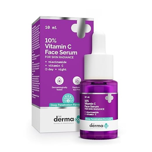 THE DERMA CO 10% VITAMIN C FACE SERUM 10 ML