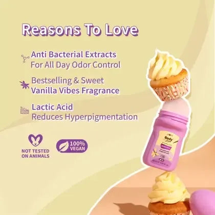 PLUM BODY LOVIN' DEODORANT VANILA VIBES - 120ML