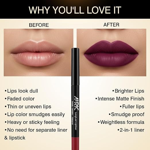 AURIC LONG LAST LIP LINER 3505 SCANDALACIOUS