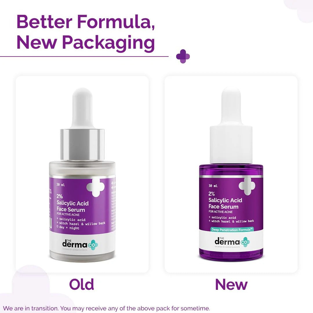 THE DERMA CO 2% SALICYLIC ACID FACE SERUM 30ML