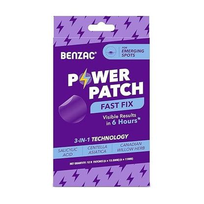 CETAPHIL BILUMA BENZAC POWER PATCH 12NOS