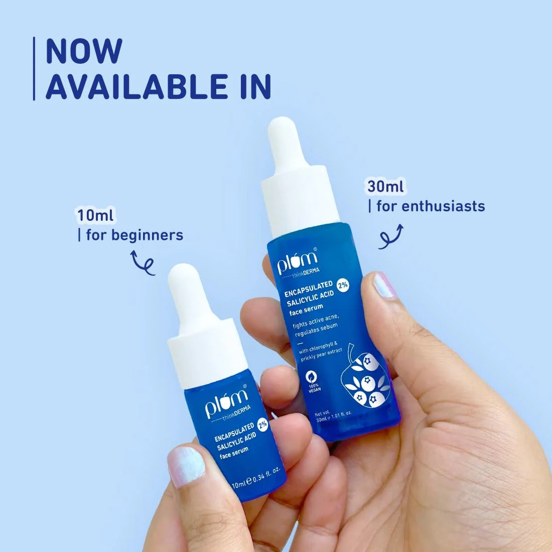 PLUM ENCAPSULATED SALICYLIC ACID FACE SERUM 2% -10ML