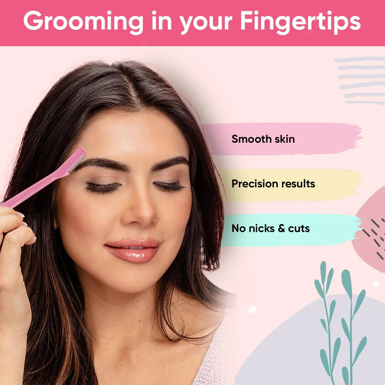 VEGA ESS-01 EYEBROW SHAPER SET