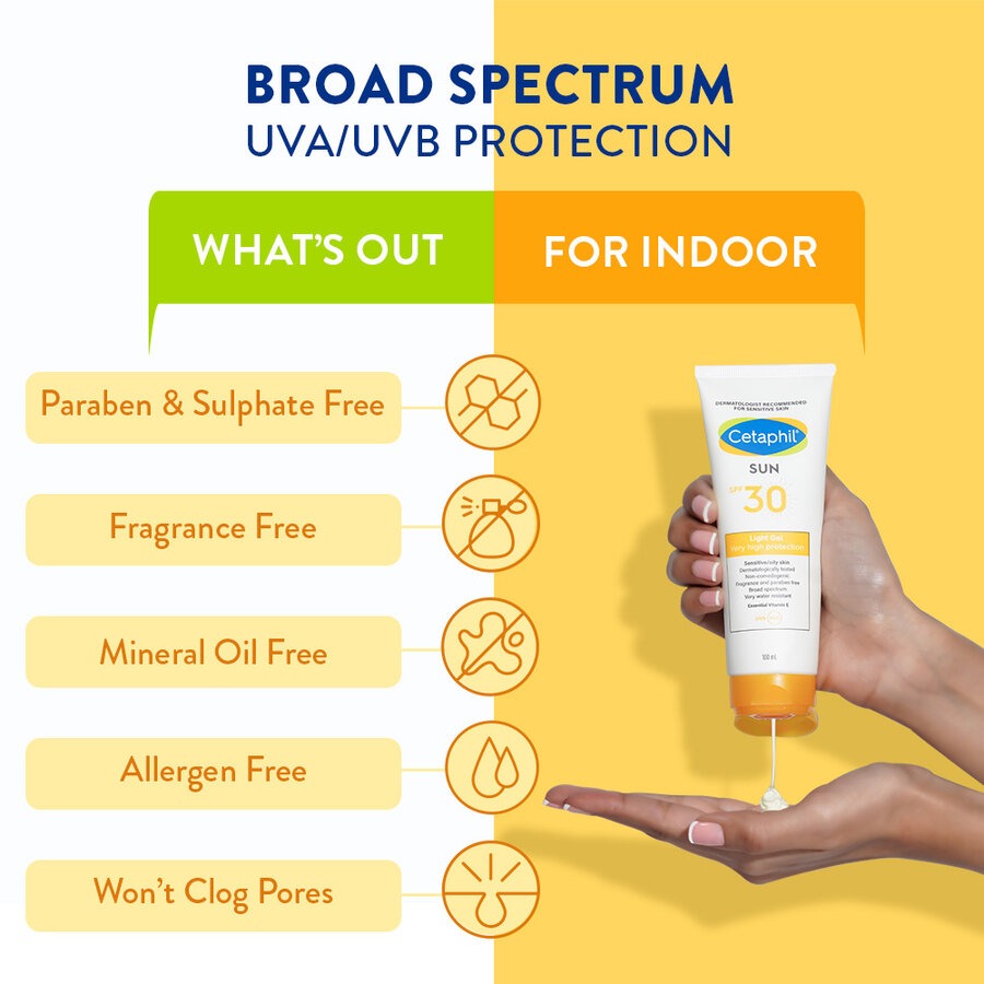 CETAPHIL SUNSCREEN GEL SPF30  100 ML