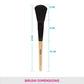 VEGA EV-21 LARGE POWDER BRUSH POWDER BRUSH