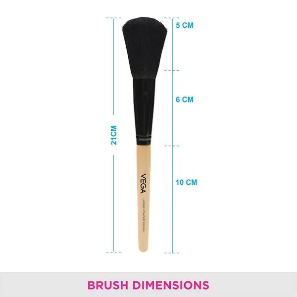 VEGA EV-21 LARGE POWDER BRUSH POWDER BRUSH