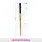 VEGA EV-12 EYE APPLICATOR BRUSH APPLICATOR