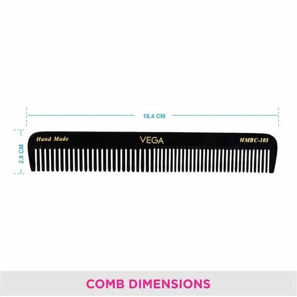 VEGA DRESSING COMB BLACK (HMBC-103)