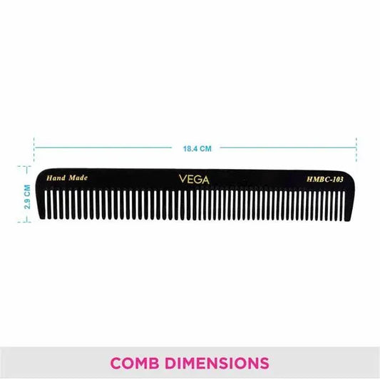 VEGA DRESSING COMB BLACK (HMBC-103)