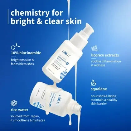 PLUM SERUM RICE WATER & NIACINAMIDE 10% - 15ML