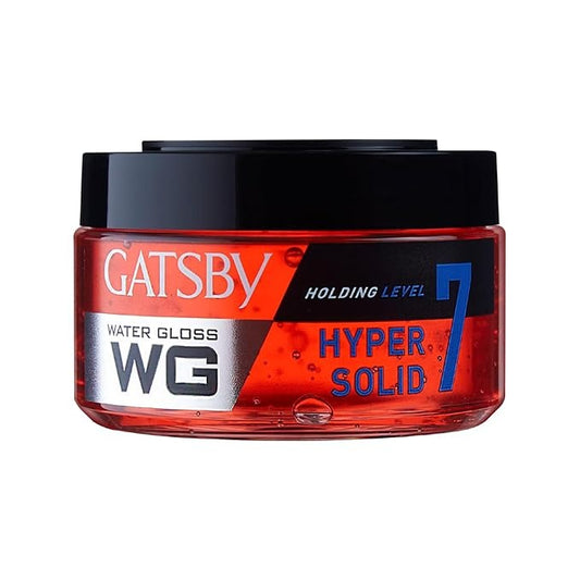 GATSBY WATERGLOSS HYPER SOLID WET LOOK HOLDING POWER LEVEL 7 150G