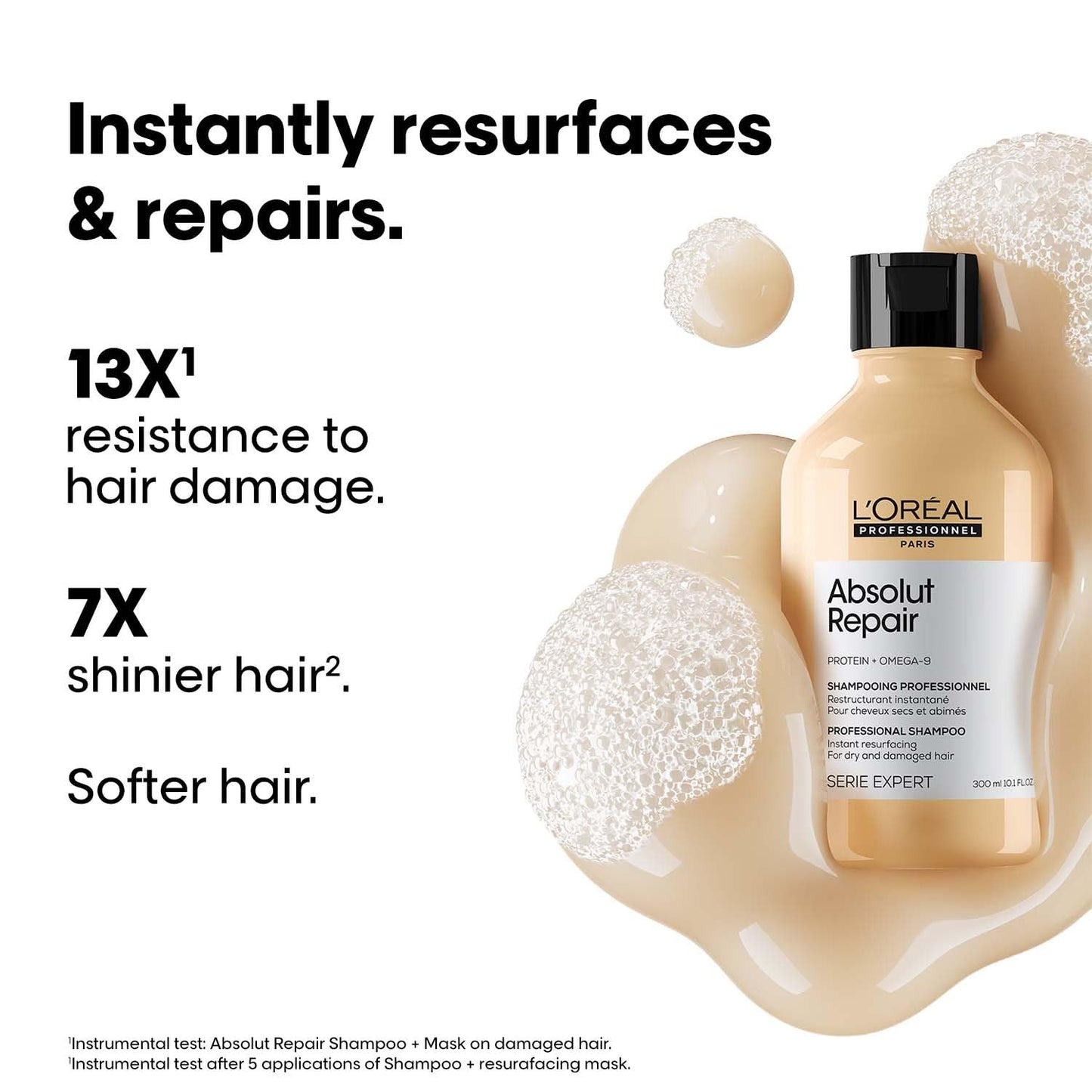 LOREAL PROFESSIONNEL GOLD QUINOA+PROTEIN ABSOLUT REPAIR SHAMPOO
