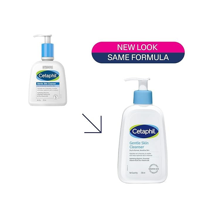 CETAPHIL GENTLE SKIN CLEANSER DRY TO NORMEL,SENSITIVE SKIN 250ML