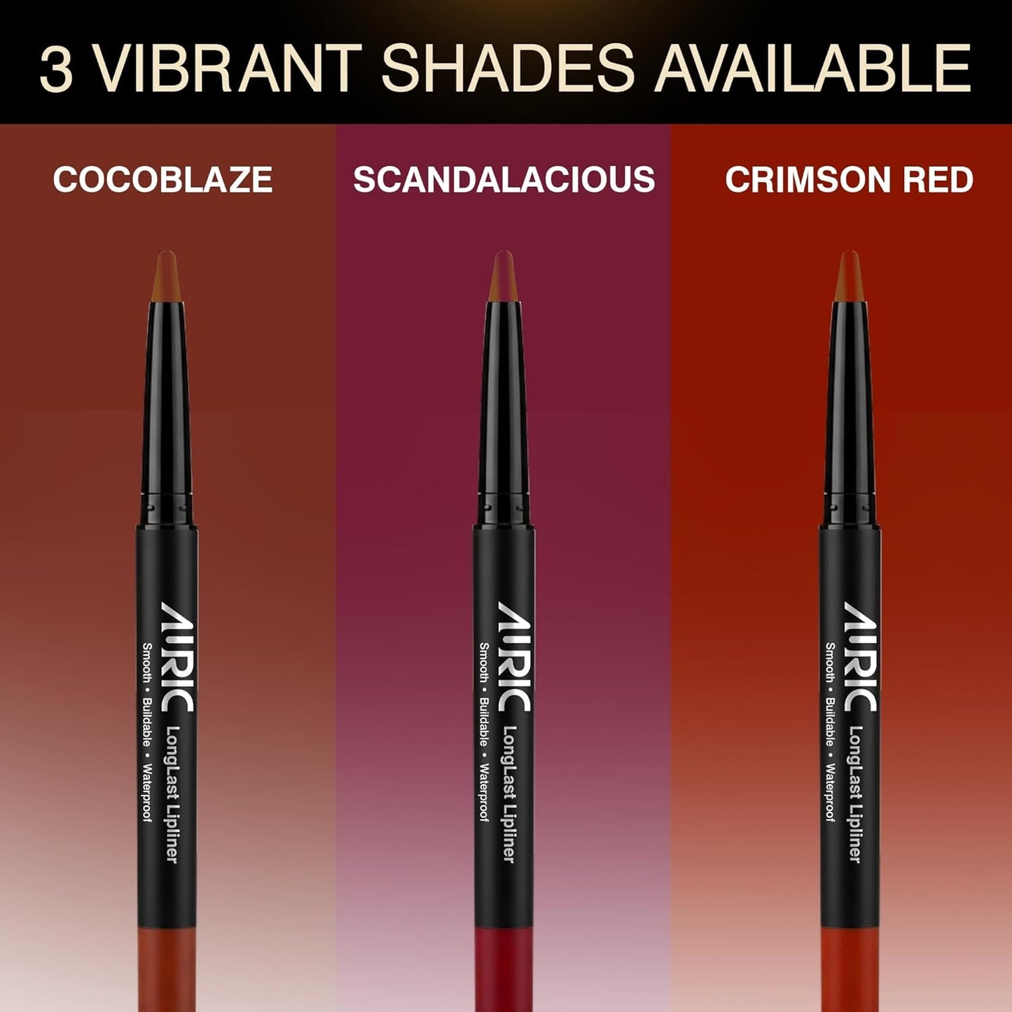 AURIC LONG LAST LIP LINER 3505 SCANDALACIOUS