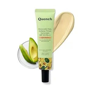 QUENCH BRAVACADO TINTED SUNSCREEN SPF 50++ MEDIUM 50ML
