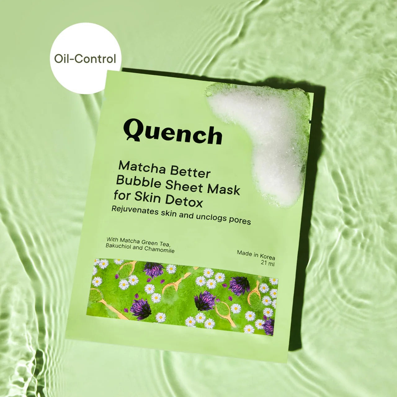 QUENCH BUBBLE SHEET MASK 21ML