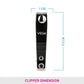 VEGA NAIL CLIPPER BLACK LNCB-03