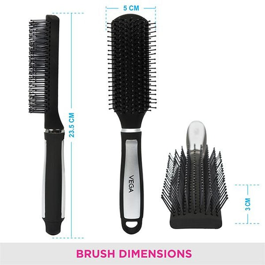 VEGA E14-FB FLAT BRUSH HAIR BRUSH