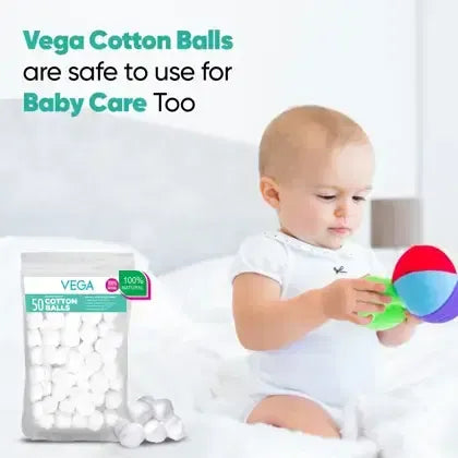VEGA CARE 50 COTTON BALLS