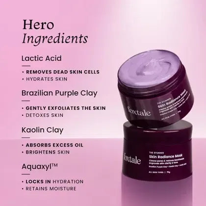 FOXTALE THE STUNNER SKIN RADIANCE MASK,75G