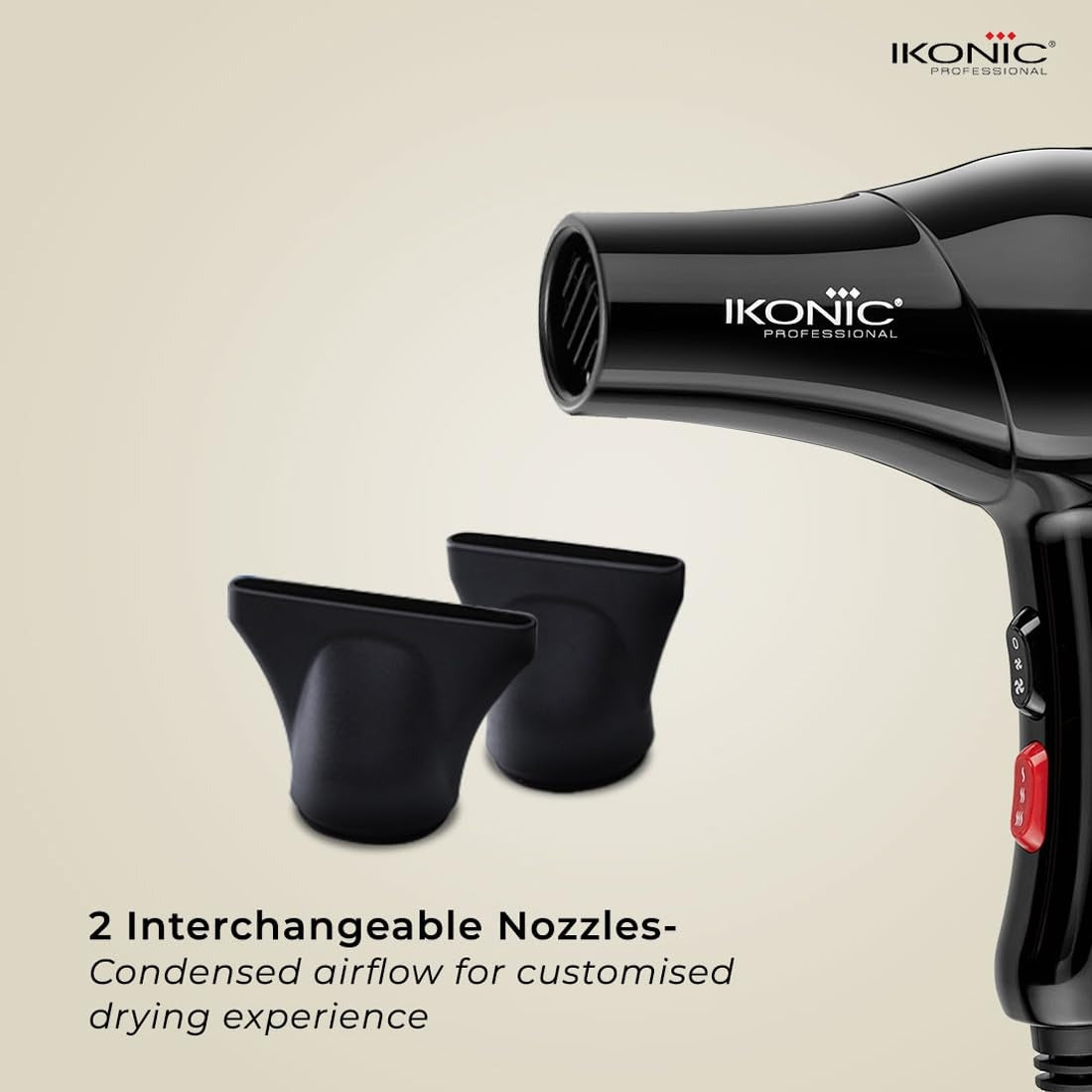 Ikonic Hair Dryer - Blaze Black - Hair Dryer