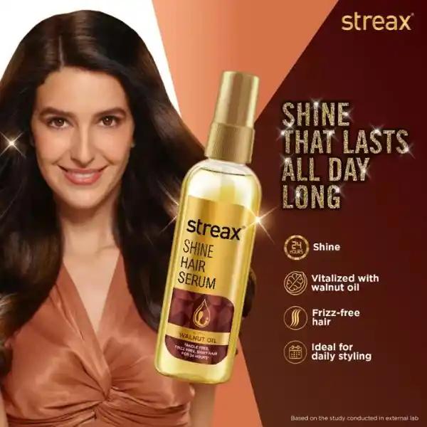 STREAX SHINE HAIR SERUM WITH WALNUT OIL 75ML