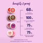 PLUM CANDY MELTS VEGAN MELON BUBBLE-YUM LIP BALM - 12G