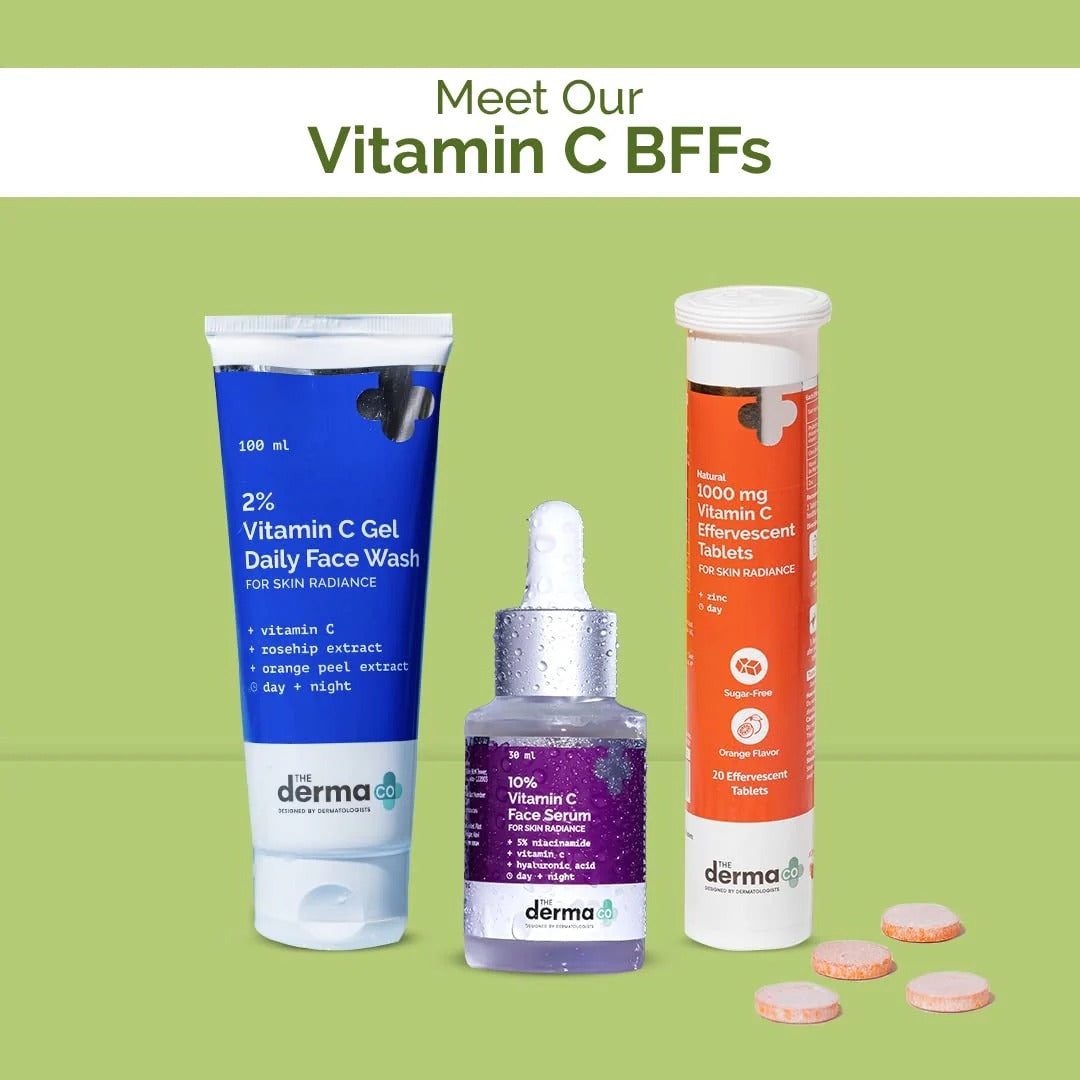 THE DERMA CO 5% VITAMIN C OIL FREE DAILY FACE MOISTURISER 100G
