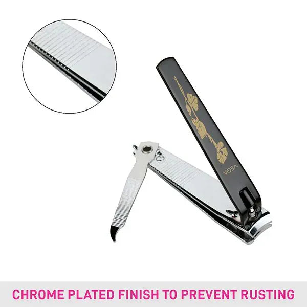 VEGA NAIL CLIPPER BLACK LNCB-03