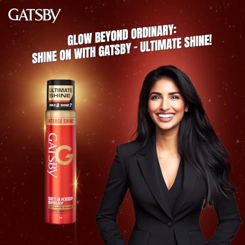 GATSBY INTENSE SHINE ULTIMATE SHINE HAIR SPRAY -250 ml
