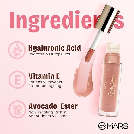MARS CANDYLICIOUS LIP GLOSS 04 CANDY FLOSS