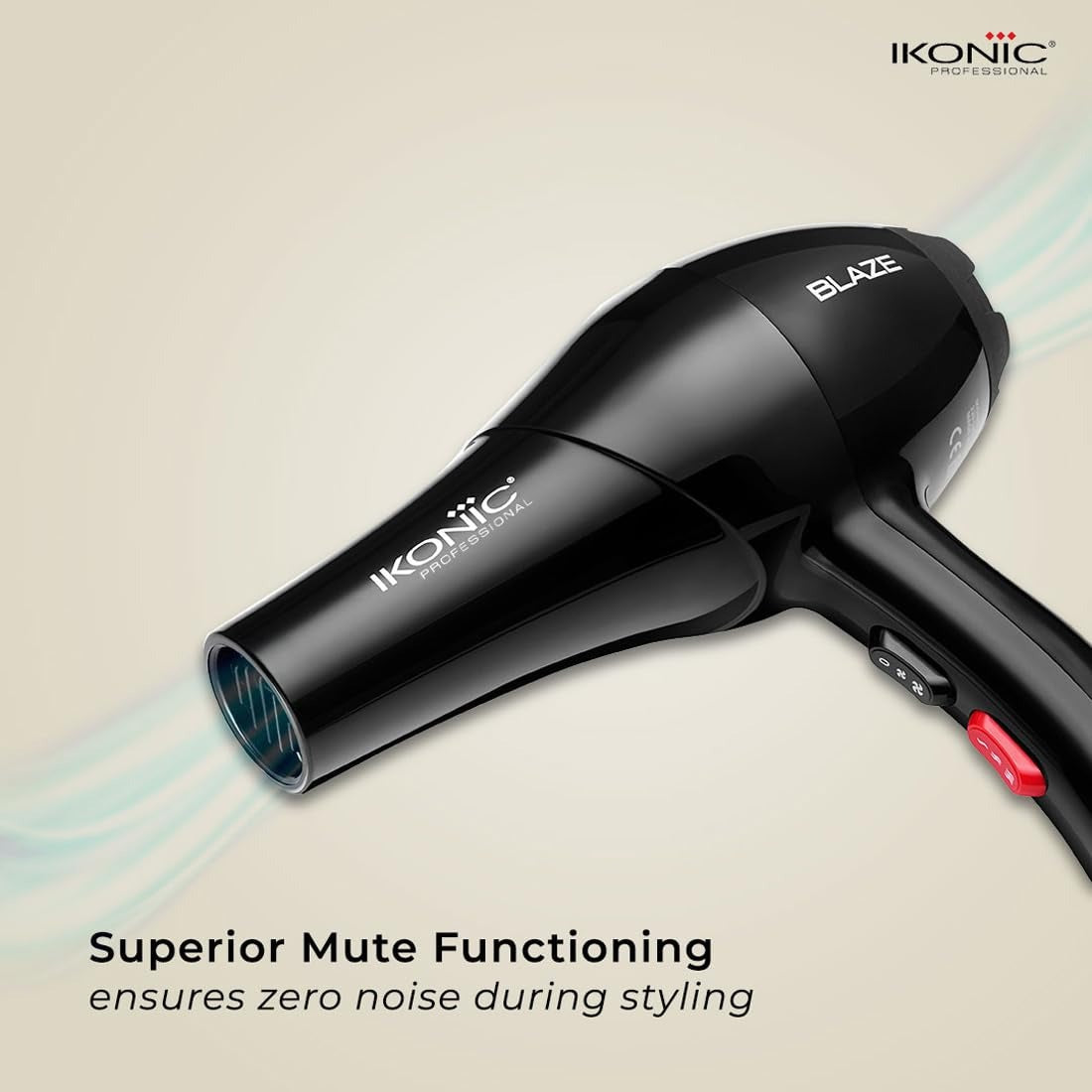 Ikonic Hair Dryer - Blaze Black - Hair Dryer