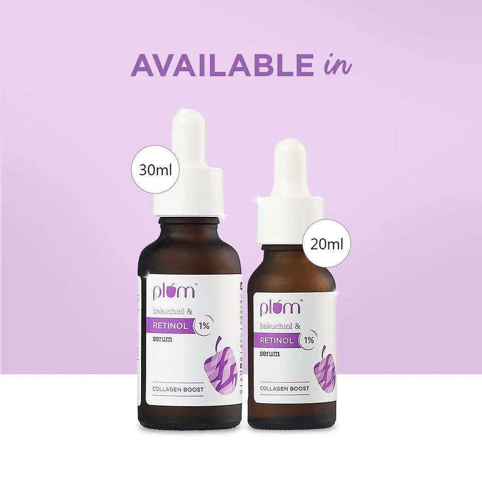 PLUM FACE SERUM BAKUCHIOL AND RETINOL- 20ML