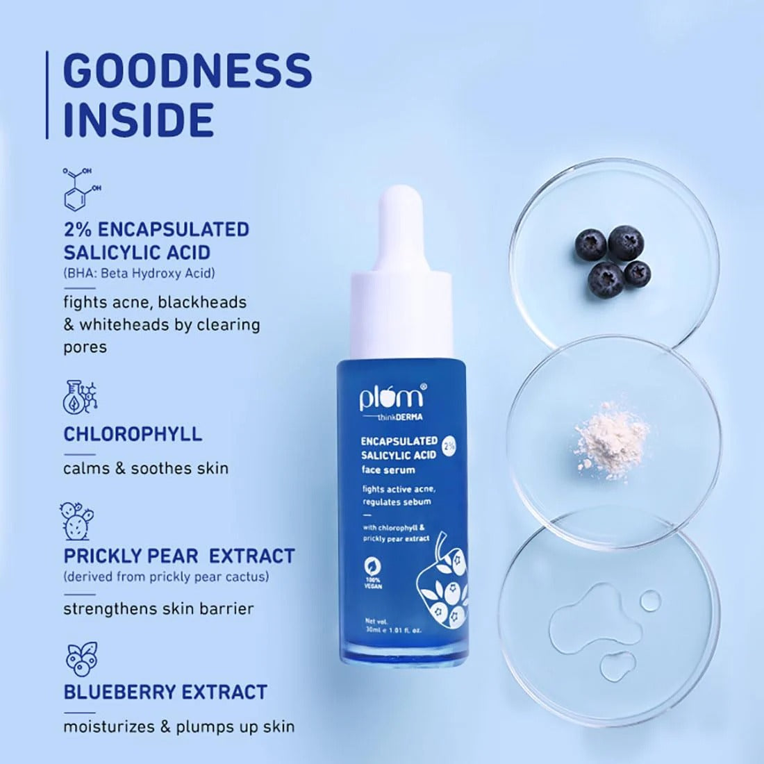 PLUM FACE SERUM SALICYLIC ACID - 30ML