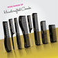 VEGA DRESSING COMB BLACK (HMBC-103)