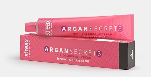 STREAX PROF ARGAN SECRETS HAIR COLOURANT CREAM BROWN 4