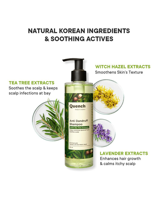 QUENCH ANTI DANDRUFF SHAMPOO 250 ML